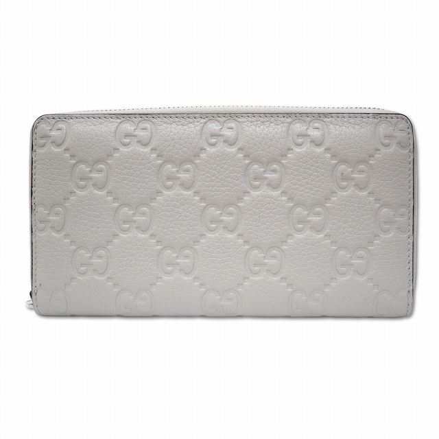 【中古】グッチ GUCCI 835003 日本限定カラー グッチ インプリント ジップアラウンド ウォレット 長財布