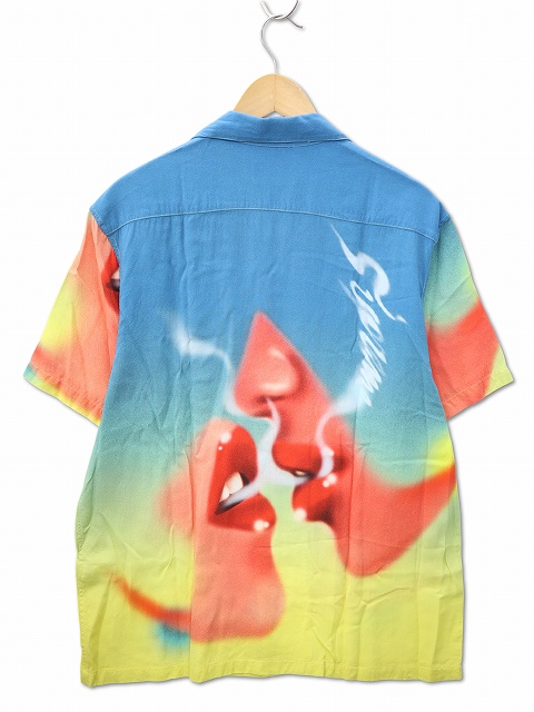【中古】シュプリーム SUPREME Blow Back Rayon S/S Shirt ブロウ バック レーヨン 半袖 オープンカラー シャツ L_1