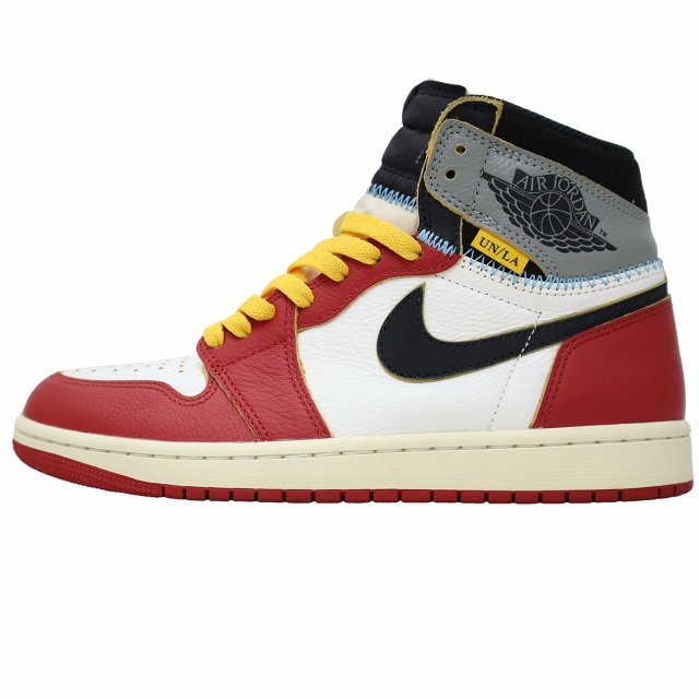 【中古】NIKE × UNION 26.5cm エアジョーダン1 レトロ ハイ OG シカゴ / シャドウ スニーカー US8.5 メンズ