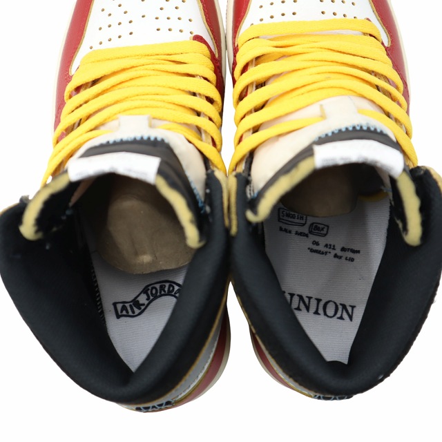 【中古】NIKE × UNION 26.5cm エアジョーダン1 レトロ ハイ OG シカゴ / シャドウ スニーカー US8.5 メンズ_6