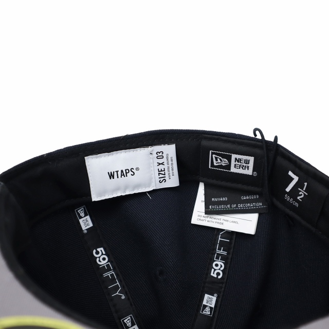 【中古】未使用品 NEW ERA × WTAPS 59.6cm 59FIFTY LOW PROFILE / CAP / POLY. TWILL. キャップ_2