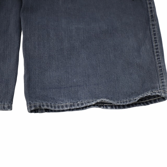 【中古】エヴィス EVISU 90s ヴィンテージ カモメペイント デニム オーバーオール INDIGO インディゴ メンズ_6