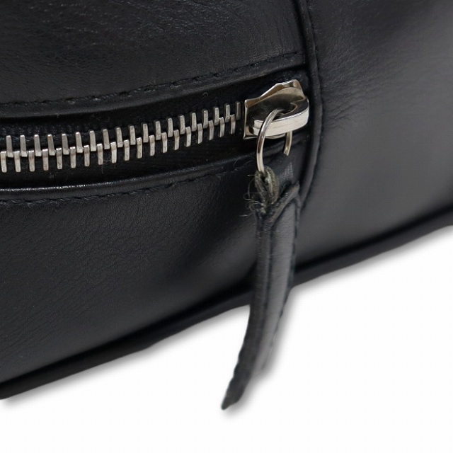 【中古】シャネル CHANEL レザー チョコバー ハンドバッグ BLACK(ブラック) 7番台 レディース_6