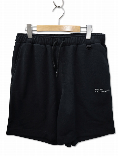 【中古】未使用品 S.F.C エスエフシー 2025SS SWEAT BAGGY SHORTS スウェット バギー ショーツ M BLACK(ブラック)