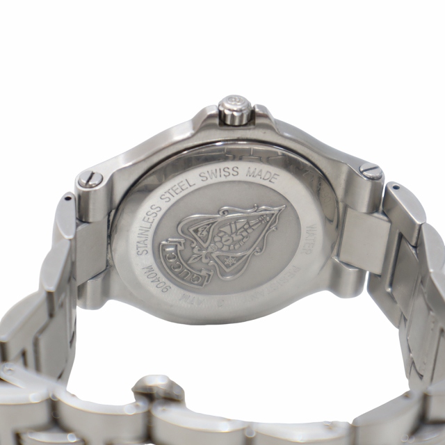 中古】グッチ GUCCI デイト ダブルG クオーツ 腕時計 SILVER シルバー