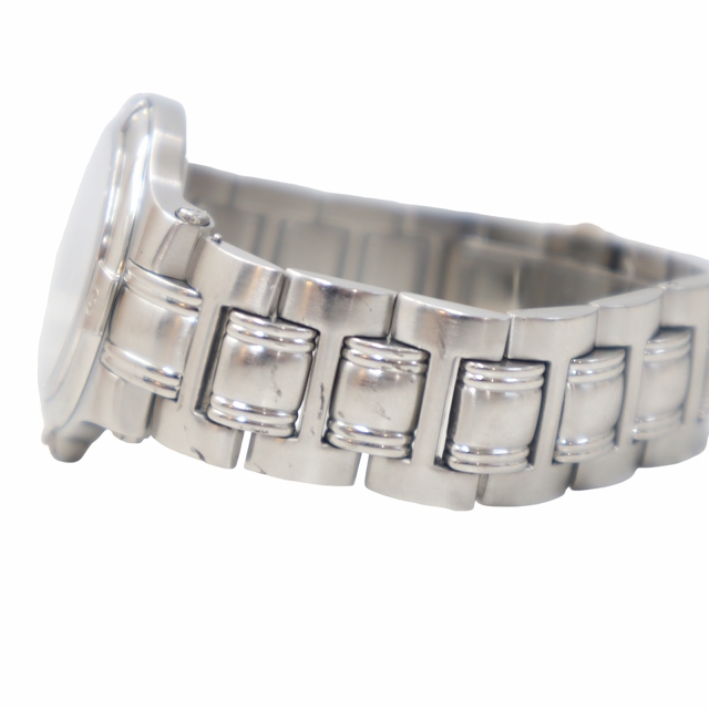 中古】グッチ GUCCI デイト ダブルG クオーツ 腕時計 SILVER シルバー