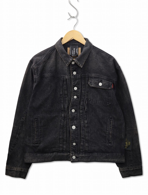 【中古】未使用品 アンダーカバー UNDERCOVER 2026SS but beautiful 4.5... 復刻 ユーズド加工 デニムジャケット 3