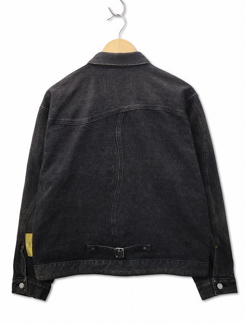 【中古】未使用品 アンダーカバー UNDERCOVER 2026SS but beautiful 4.5... 復刻 ユーズド加工 デニムジャケット 3_1