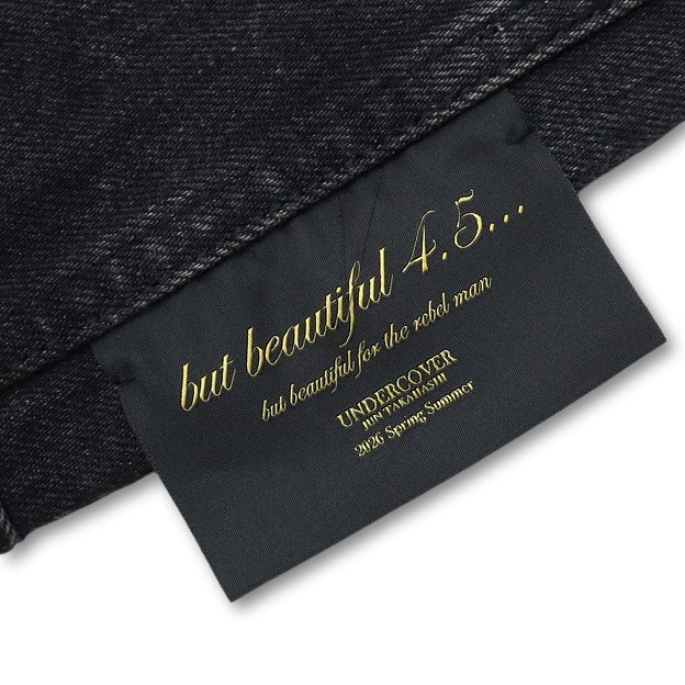 【中古】未使用品 アンダーカバー UNDERCOVER 2026SS but beautiful 4.5... 復刻 ユーズド加工 デニムジャケット 3_4