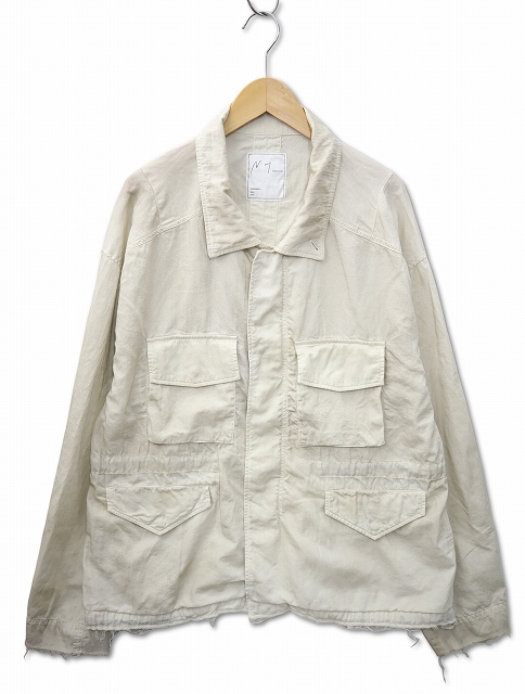 【中古】未使用品 ANCELLM アンセルム AGING FIELD JACKET ヴィンテージ エージング加工 フィールド ジャケット 2