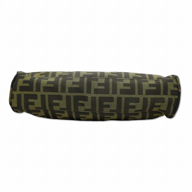 【中古】フェンディ FENDI ヴィンテージ 15787-012 ズッカ柄 ナイロンキャンバス スクエア トートバッグ レディース_2