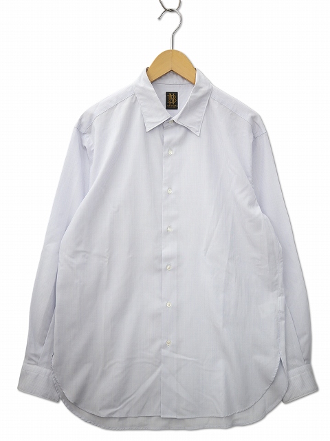 【中古】バトナー BATONER 2026SS SOLID WOOL REGULAR COLLAR SHIRT ソリッド ウール レギュラーカラー シャツ 2