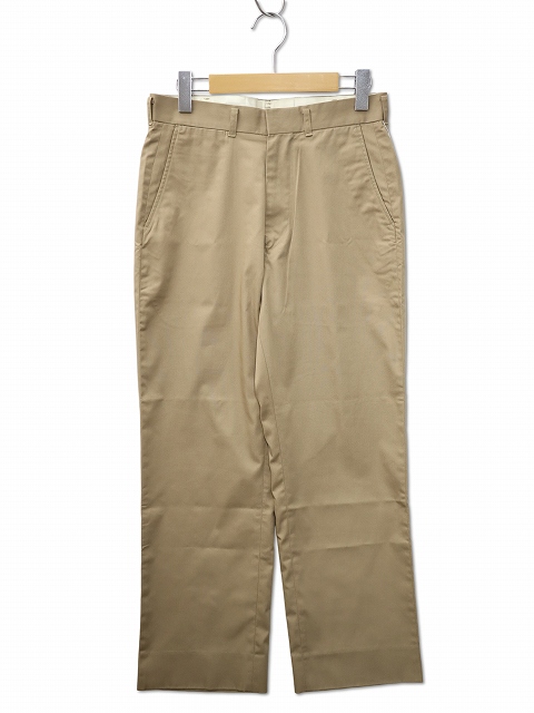 【中古】未使用品 FOUNDOUR ファウンダ 2025SS TWILL PANT シンチバック ツイル パンツ 1 BEIGE(ベージュ) メンズ