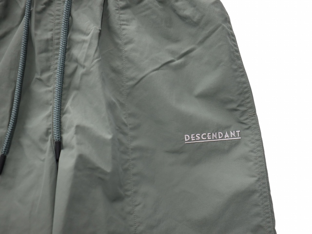 【中古】 DESCENDANT 2026SS DBS ナイロン ビーチショーツ ショートパンツ 2 GRAY グレー 261TQDS-PTM03 メンズ_2