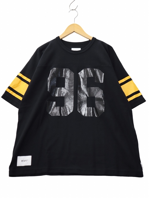 【中古】未使用品 WTAPS 2026SS QB / SS / COTTON ショートスリーブ コットン Tシャツ 03 BLACK ブラック メンズ