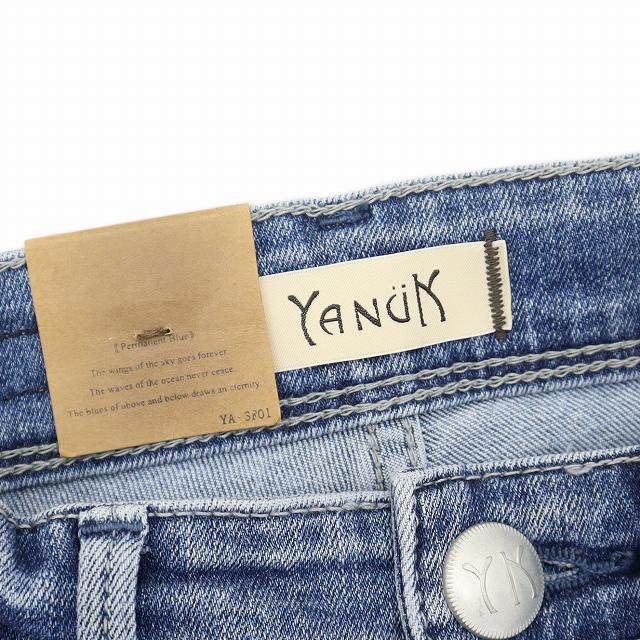 【中古】未使用品 ヤヌーク YANUK 2025AW Boot Cut ウォッシュ加工 ストレッチ ブーツカット デニムパンツ 23_2