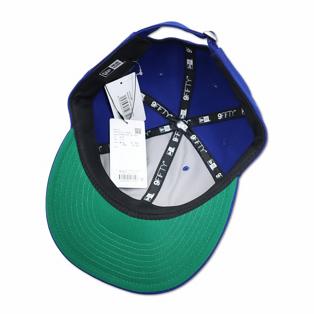 【中古】未使用品 SEE SEE×NEW ERA シーシー×ニューエラ RC950PC 9FIFTY ベースボール キャップ 帽子 BLUE(ブルー)_4