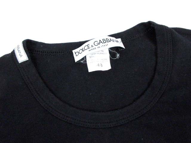 中古】ドルガバ ドルチェ&ガッバーナ D&G Tシャツ カットソー 半袖