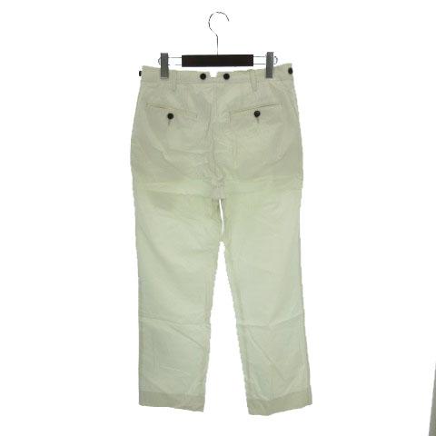 中古 ドリスヴァンノッテン Dries Van Noten テーパードパンツ スラックス ボタンフライ 薄手 コットン 46 オフ白 メンズの通販はau Pay マーケット ブランド古着のベクトル