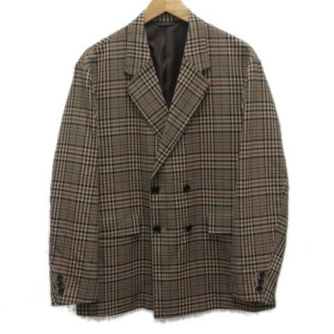 中古 ビームス Beams テーラードジャケット ダブル チェック ワイド クラシック L 茶 メンズの通販はau Pay マーケット ブランド古着のベクトル