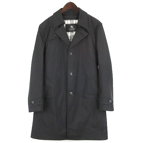 中古】バーバリーブラックレーベル BURBERRY BLACK LABEL ステンカラー