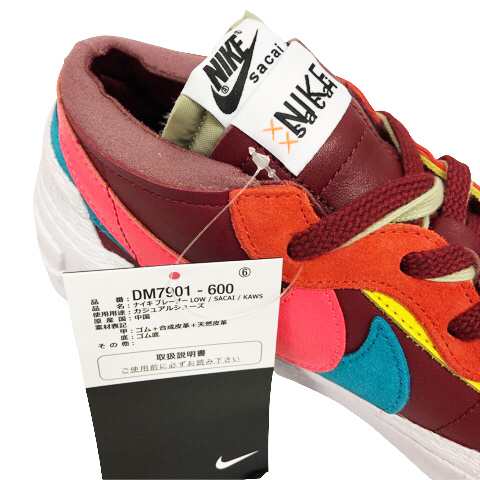 NIKE  ブレーザー  LOW  SACAI  KAWS　28