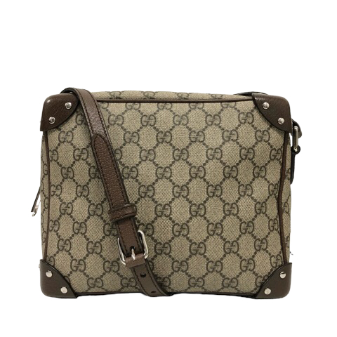 Gucci ブラウン ハンドバッグ GUCCI グッチ ショルダーバッグ 2WAY ブラウン バンブー レザー