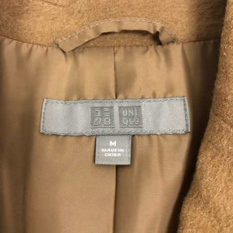 中古】ユニクロ UNIQLO チェスターコート ハーフコート アウター