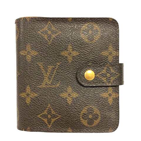 中古】ルイヴィトン LOUIS VUITTON 財布 二つ折り モノグラム