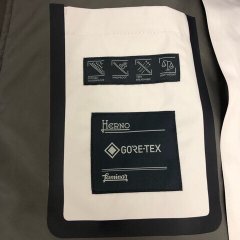 中古】ヘルノ HERNO Laminar GORE-TEX 2023SS ステンカラーハーフ