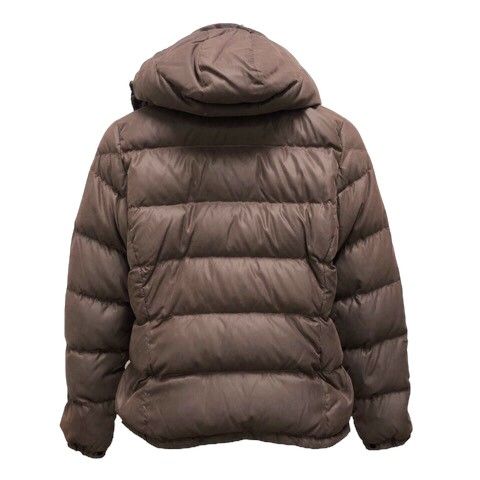 中古】モンクレール MONCLER ダウンジャケット ブルゾン アウター フード 茶タグ 無地 長袖 0 ブラウン 赤紫 グレージュ  レディースの通販はau PAY マーケット - ブランド古着のベクトル | au PAY マーケット－通販サイト