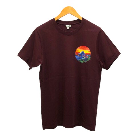 中古】未使用品 ケンゾー KENZO Tシャツ クールネック コットン