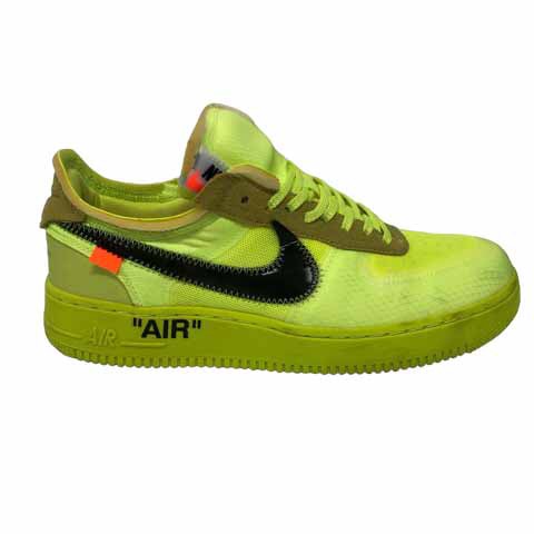 中古】ナイキ NIKE スニーカー THE 10 OFF-WHITE X AIR FORCE 1 LOW ...