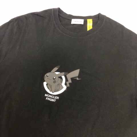 中古】MONCLER FRAGMENT 20AW THUNDERBOLT PROJECT pokemon Tシャツ