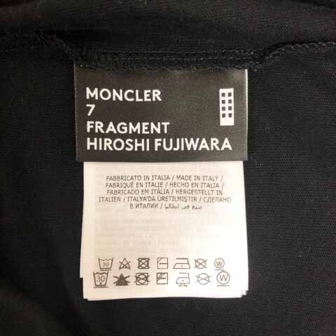 中古】MONCLER FRAGMENT 20AW THUNDERBOLT PROJECT pokemon Tシャツ