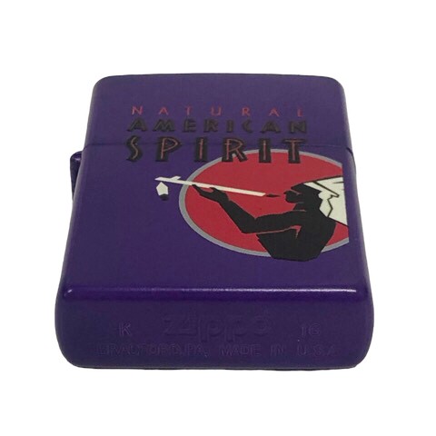 中古】ジッポー ZIPPO 2016年製 AMERICAN SPIRIT ナチュラルアメリカン