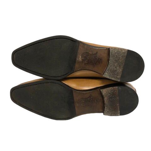 中古】ビジネスシューズ ドレスシューズ カーフレザー レースアップ 40