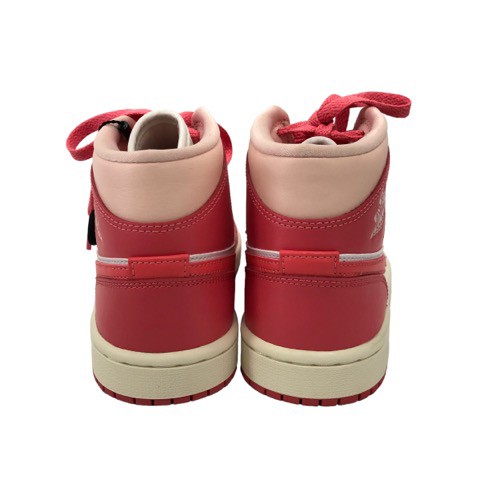 中古】ナイキ NIKE WMNS Air Jordan 1 Mid Strawberries and Cream ...