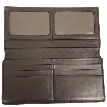 中古】ボッテガヴェネタ BOTTEGA VENETA イントレチャート 長財布 二