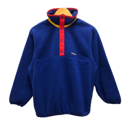 patagonia【美品】パタゴニア シンチラフリースプルオーバー キッズ L