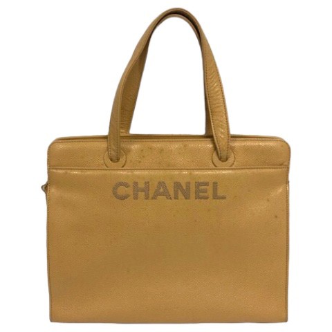 中古】シャネル CHANEL 1998年製 ハンドバッグ トートバッグ キャビア ...