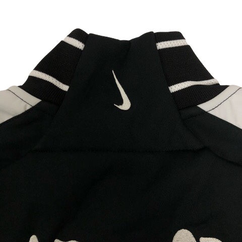 【中古】未使用品 ナイキ アクロニウム ブルゾン トラックジャケット CZ4673-010 オフネック 刺繍 無地 裏起毛 長袖 L 黒 白 メンズ 中古】未使用品 ナイキ アクロニウム ブルゾン トラックジャケット