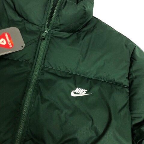 中古】未使用品 ナイキ NIKE FB7369-323 パファージャケット ブルゾン アウター ナイロン ワンポイントロゴ 中わた 長袖 L 緑  メンズの通販はau PAY マーケット - ブランド古着のベクトル | au PAY マーケット－通販サイト