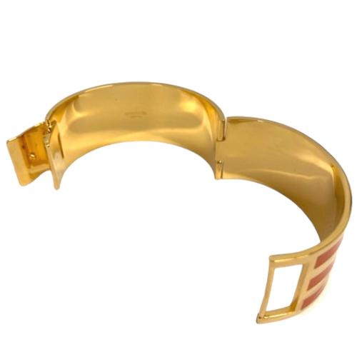 中古】未使用品 グッチ GUCCI ×アディダス adidas カフ ブレスレット