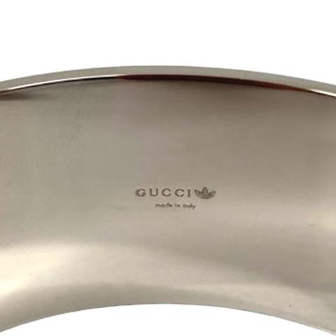 中古】未使用品 GUCCI × adidas ブレスレット バングル カフ