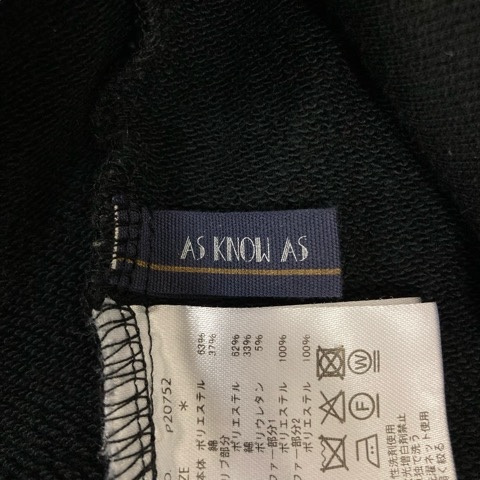 中古】アズノウアズ ピンキー AS KNOW AS PINKY トレーナー P20752 V