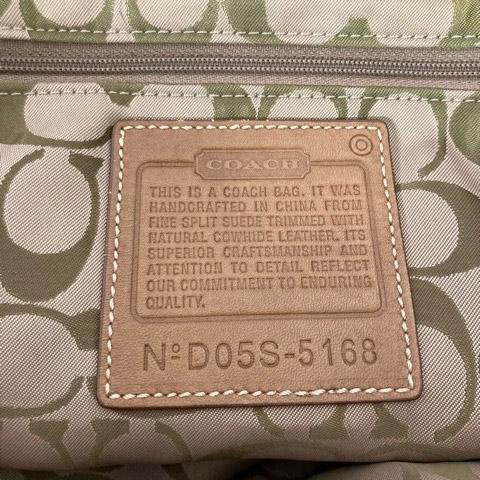 新品 未使用 COACH ベージュ スエード ハンドバッグ コーチ COACH バッグ （ベージュ） -ファッション通販 FASHION