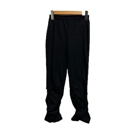 【中古】オットー OTTO パンツ ボトムス 無地 ウエストゴム 558320 S 黒 ブラック レディース