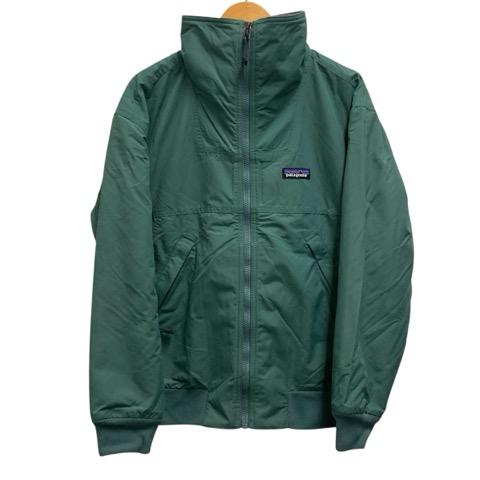 【中古】パタゴニア Patagonia ジャケット シェル シンチラ STY23020FA20 長袖 ロゴ XS 緑 グリーン レディース