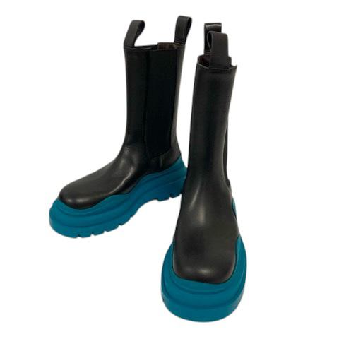 ボッテガ BOTTEGA/タイヤブーツ 希少色 ブラック×クリア 40 26.5 ボッテガ BOTTEGA/タイヤブーツ 希少色 ブラック×クリア 40 26.5